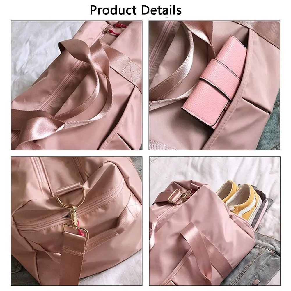 Overnight Weekend Gym Yoga Luggage Bags Women Sport Duffle Bag Travel Handbag250403