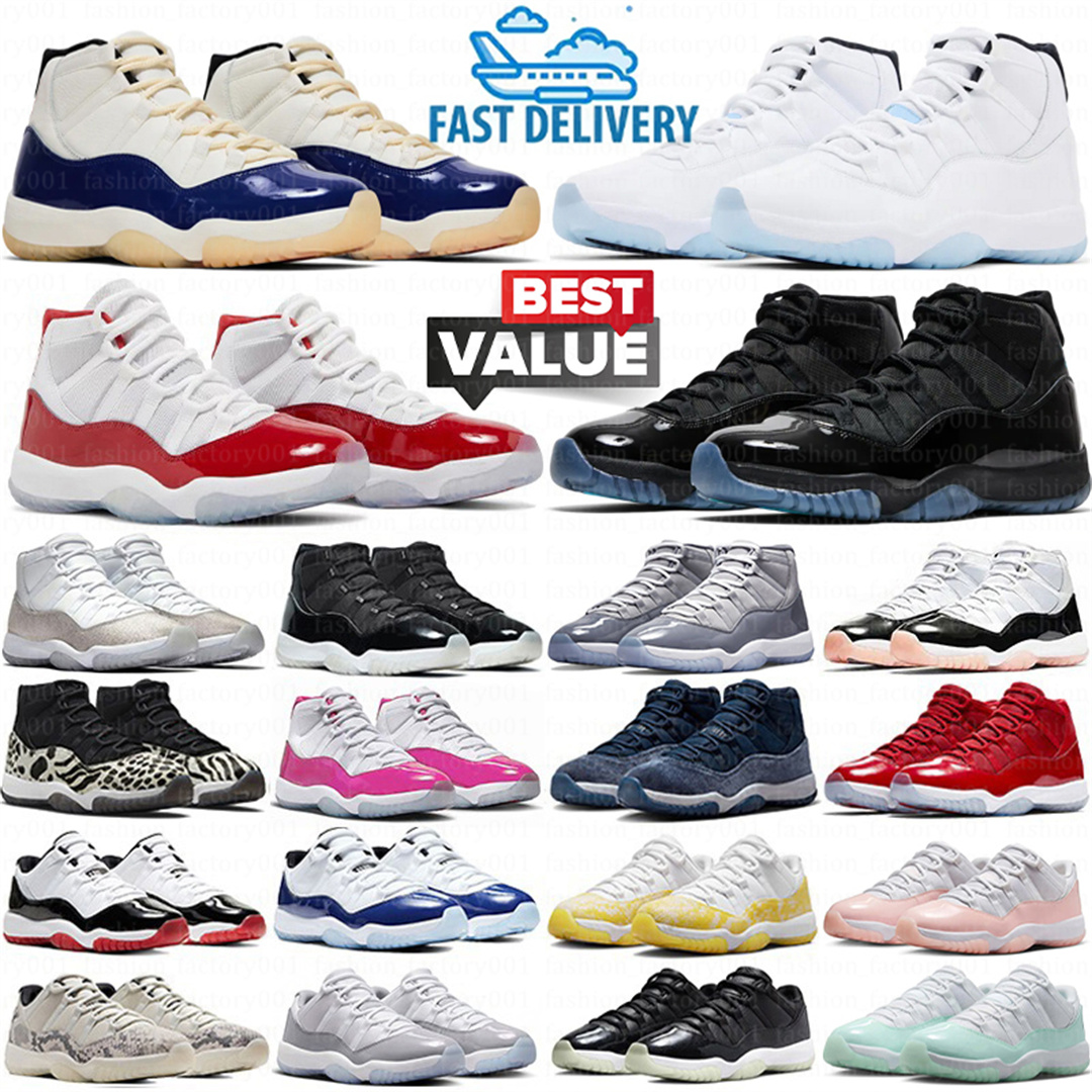11 11s Basketball Shoes Inner Beast Rare Gamma Blue Cherry Cool Grey Legend Pink Cement Low Mens Women Outdoor Sports Sneakers Trainer With Box