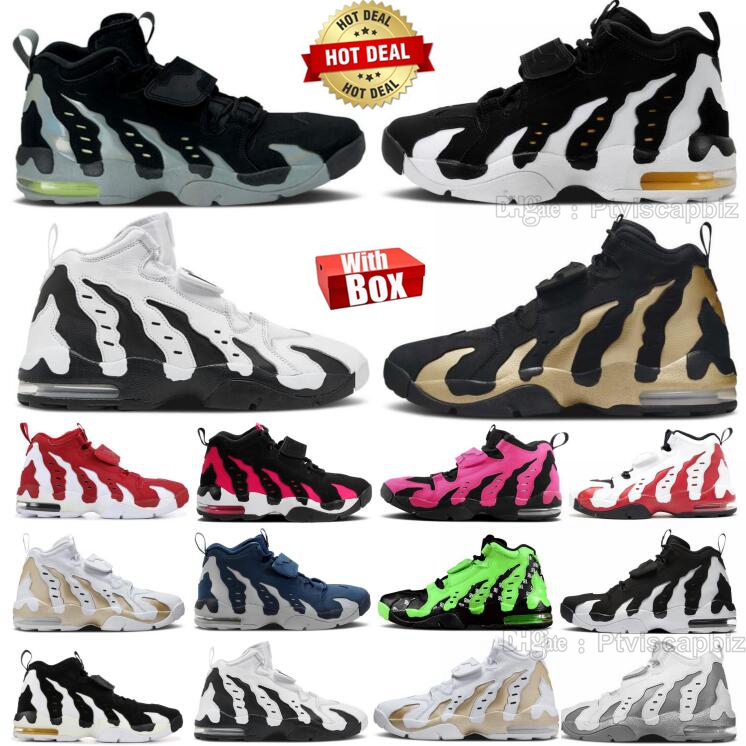 Designer 96s Colorado Deion Sanders Black White Varsity Red Basketball Shoes Mens Vegas Gold 96S Falcons GS Diamonds Vivid Pink Sports Sneakers Trainers With Box