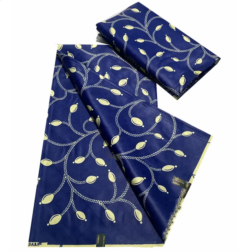 Veritable Dutch Super-W d Super Real Bazin Print Fabric Hollandais Pagne Africa Dress 100% Polyester Tissu Super Java 250407