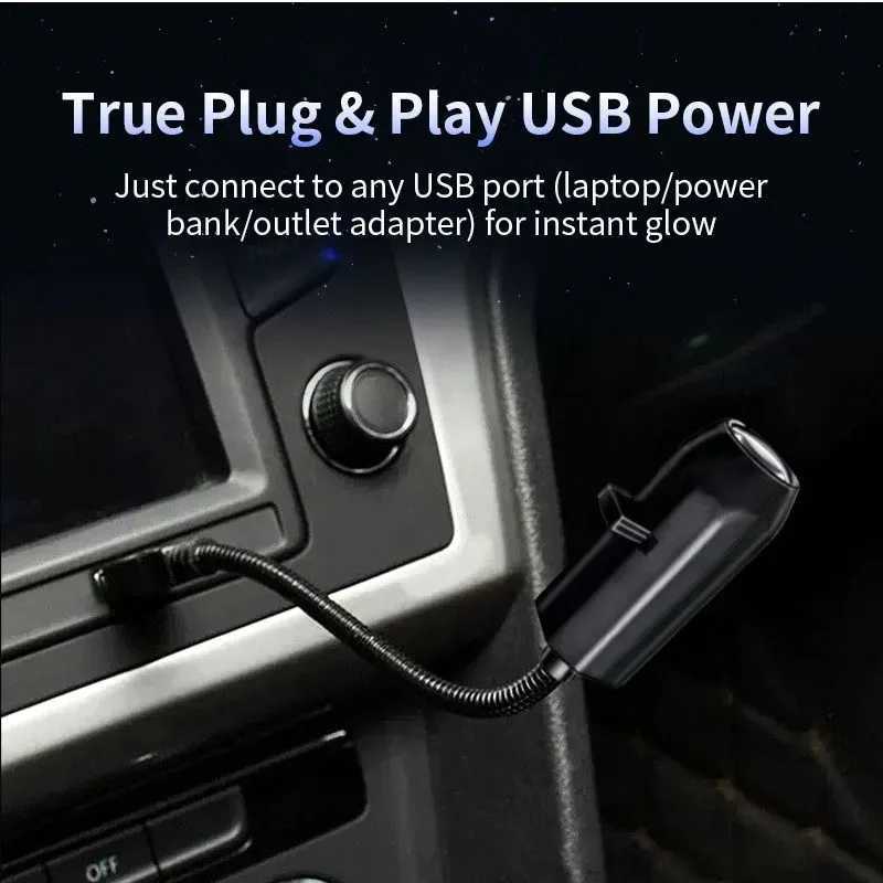 10 Modes Christmas LED Projector Lights USB 5V USB Night Light Ambiance Decor Switchable Pattern Santa Claus Snowman Projection M251113