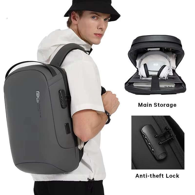 BANGE Multifunction Backpack 15.6 Inch Laptop Backpacks Fashion Waterproof Travel Backpack Anti-Thief Male Mochila School Bags