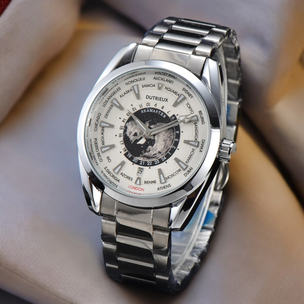 2026 Hot Sale Business Luxury Watches for Men Automatic Wristwatch Multifunctional Date Fashion Male Clocks for Gift Dropshipping Wholesale