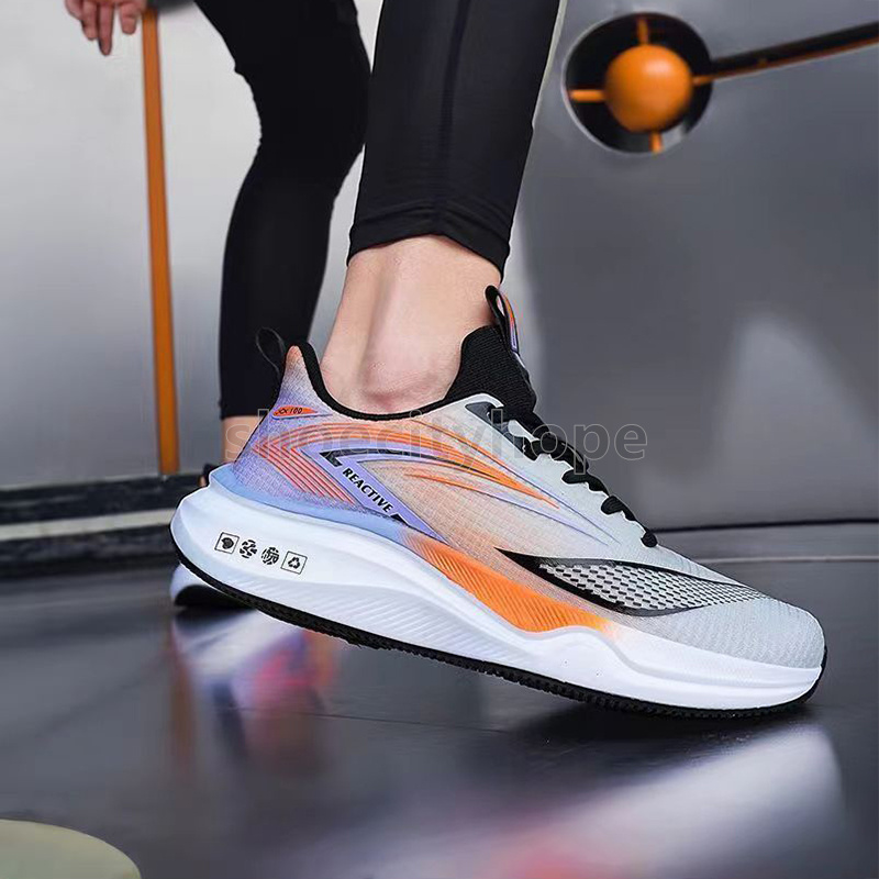 lightweight breathable running shoes mens trainers durable anti-slip sole sneakers for men sports enthusiasts runners shoes size 37-46