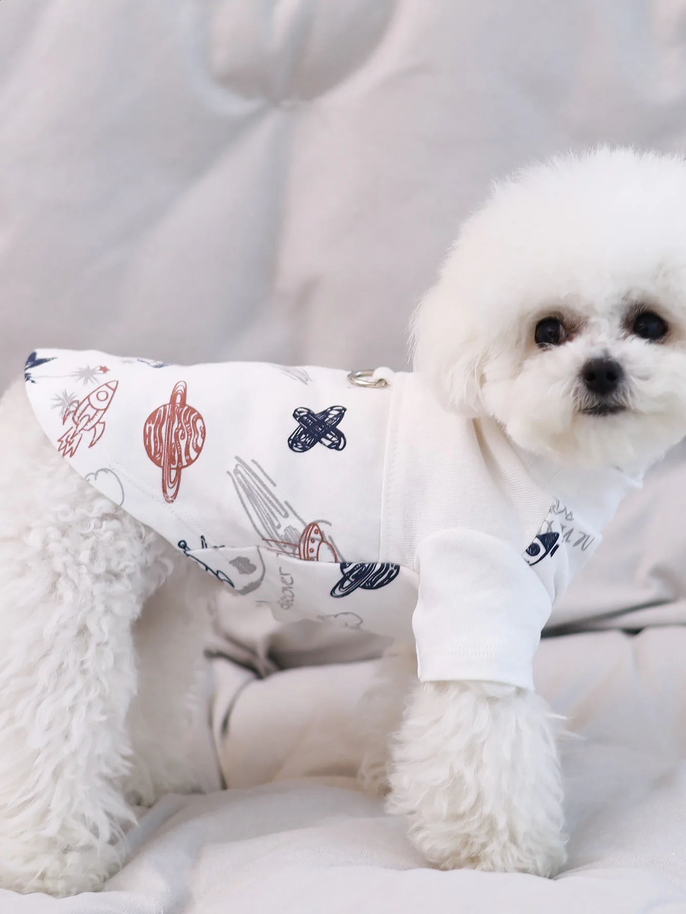 Dog T-shirt summer thin pet clothing spring and summer bichon small and medium-sized dog clothes cat Yorkshire can be direct 250407