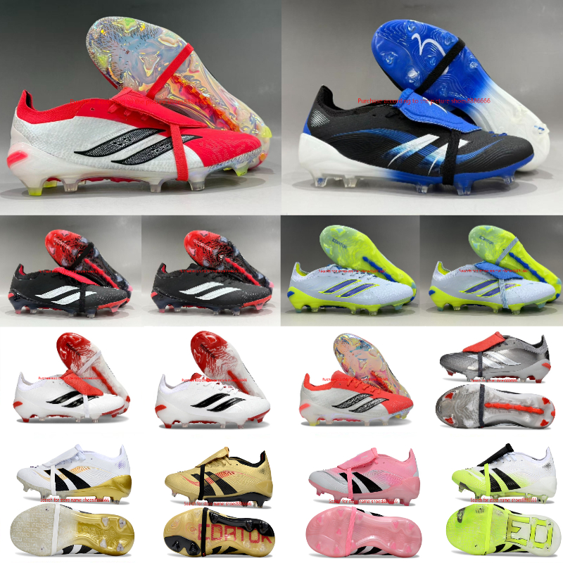 2025 Quality Football boots 26 25th Football Cleats Mens Comfortable Trainers Soft Leather Messis Strong Soccer Shoes scarpe calcio