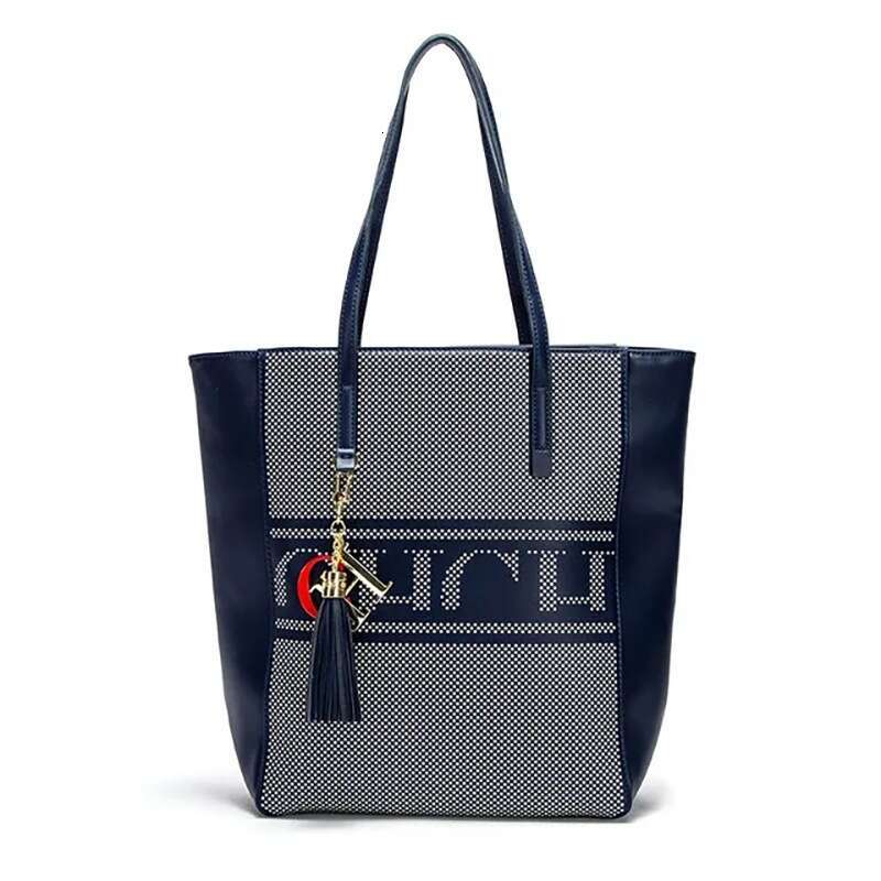 CHHC Fashionable And High-End Women's Commuting Handbag PU Practical Large Capacity Tote Bag