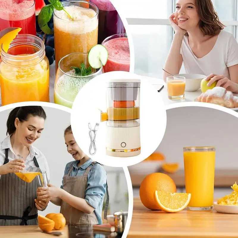 Extractor Fully Automatic Fruit Household Juicer Portable Juice Machine ResidueSeparation Bidirectional Spiral Fruit Juicer Cup C251113