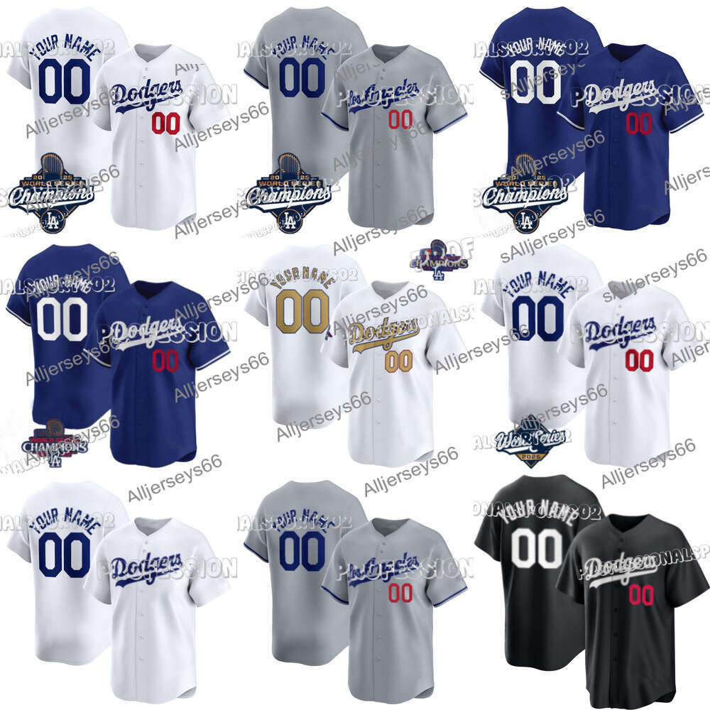 Hot Baseball Jerseys Shohei Jersey LADodgers #50 #17 Ohtani #5 #18 Mookie Betts Freddie Freeman Yoshinobu Yamamoto Jerseys