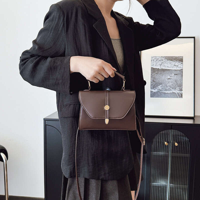 Temperament internet celebrity niche design small square handbag 2025 women's new single shoulder bag