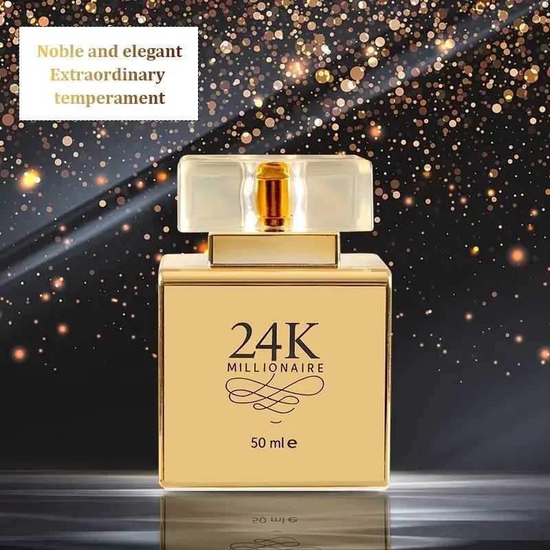 New 24K Gold 50ML Womens Perfume Lasting Fragrance Foreign Trade Exclusive For Southeast Asia Perfume Parfum DeodorantT251113