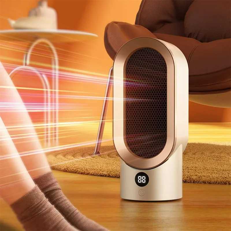 New High Power European and American Standard Desktop Heater Ceramic PTC Household Foot Warmer Electric Heater Y251113as