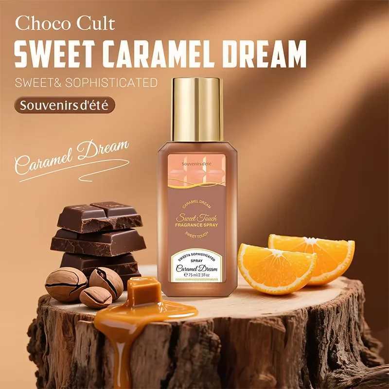 Caramel Gourmet Perfume Arabic Brand Floral Orange Chocolate Woody Fragrance Long-lasting Fragrance Charm Unisex Eau De ToiletteT251113