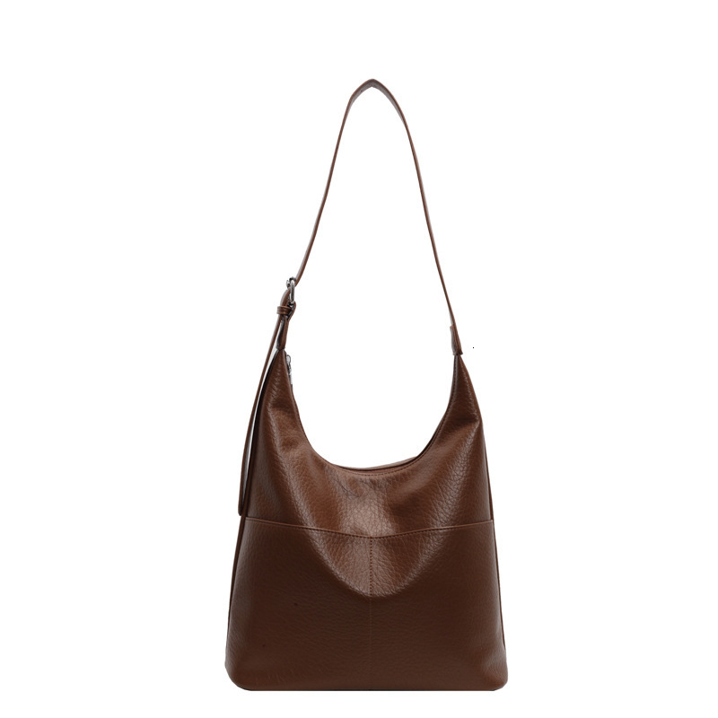 2025S Designer Women S Bag Women S Large Capacity New Versatile Lazy And Luxury Single Shoulder Crossbody Commuter Soft Leather Tote Bag