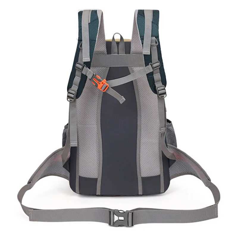 Outdoor Hiking Bag Lightweight Riding Pack Large Capacity Waterproof Backpack Camping Trip Storage Daypack Sports Fitness BagZ250412