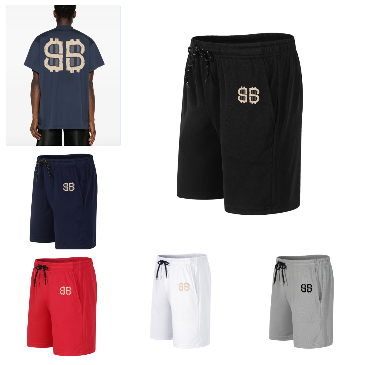 Designer Men's Shorts Luxurious design Outdoor Jogging Hawaiian Swimming Trunks 3D Print Quick-drying Outdoor Leisure Sports Street Hip-hop Fashi