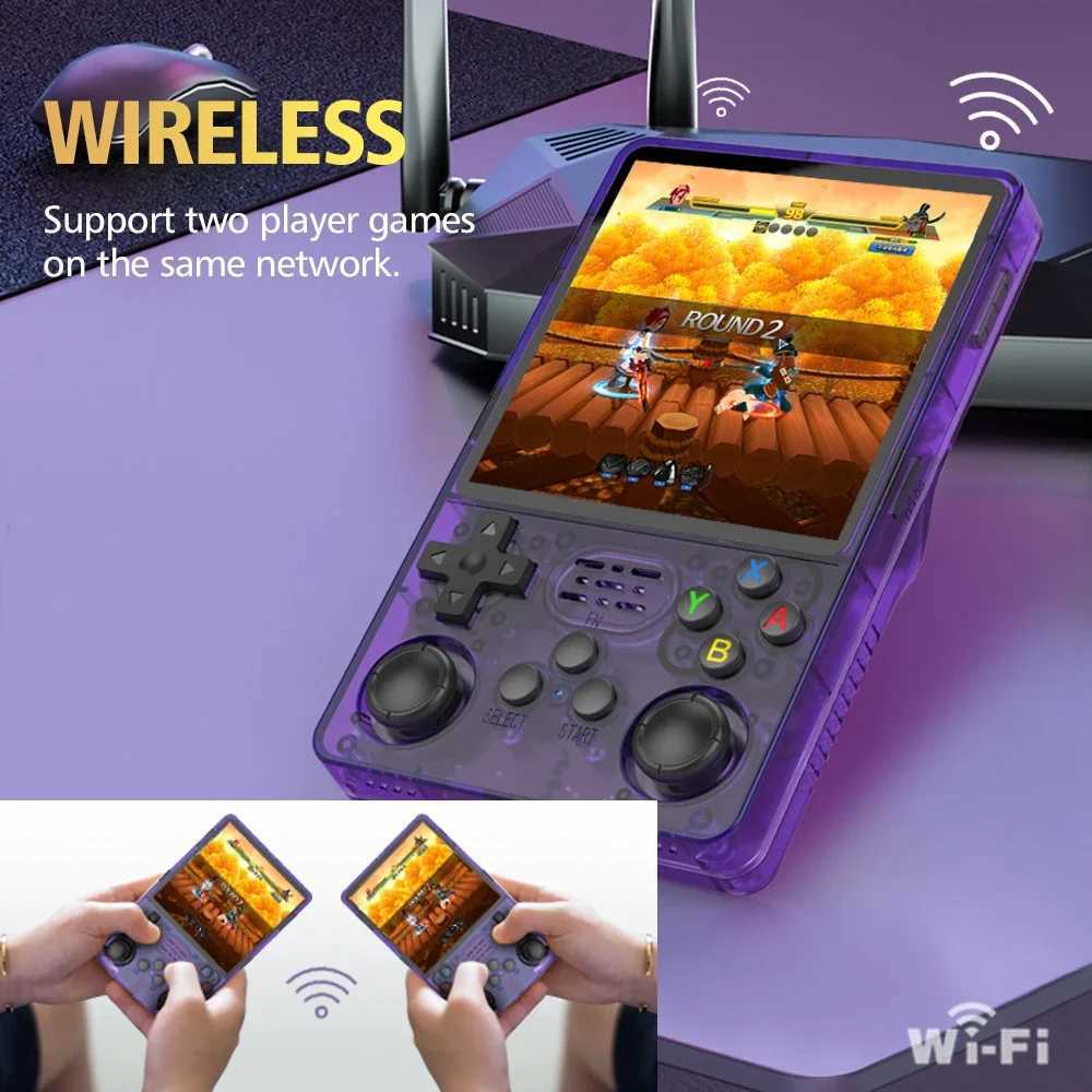 2025 NEW 4IPS Big Sn R36S Plus Retro Handheld Game Console Linux 64-bit System RK3326 Portable Pocket ARKOS 20 R36SPLUS H251113