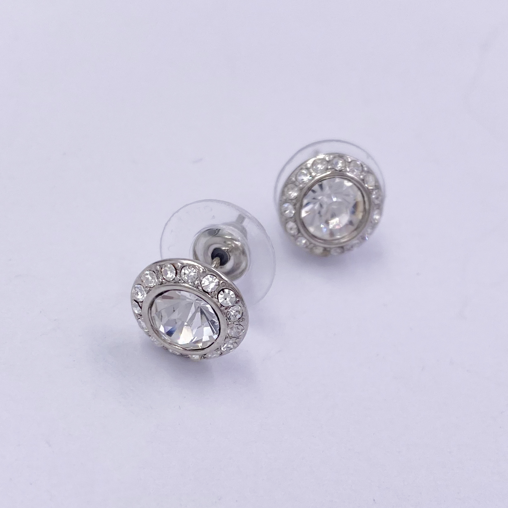 Panffy Round Stud Earrings Alloy Earrings Party Women's Charming Earrings