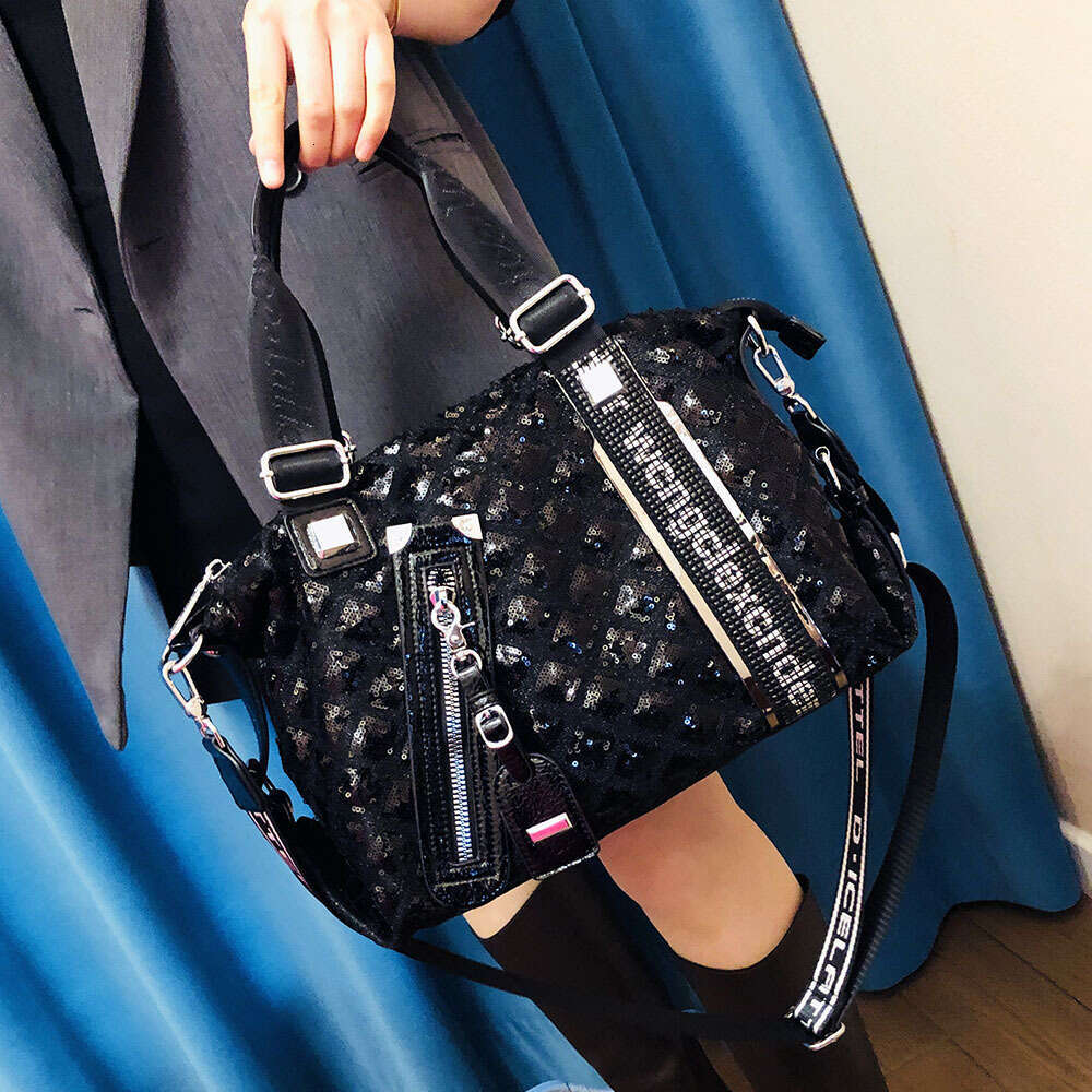 Backpack Sequin Tote Large Capacity Fashion Handbag Versatile Casual One Shoulder Crossbody Women's Bag