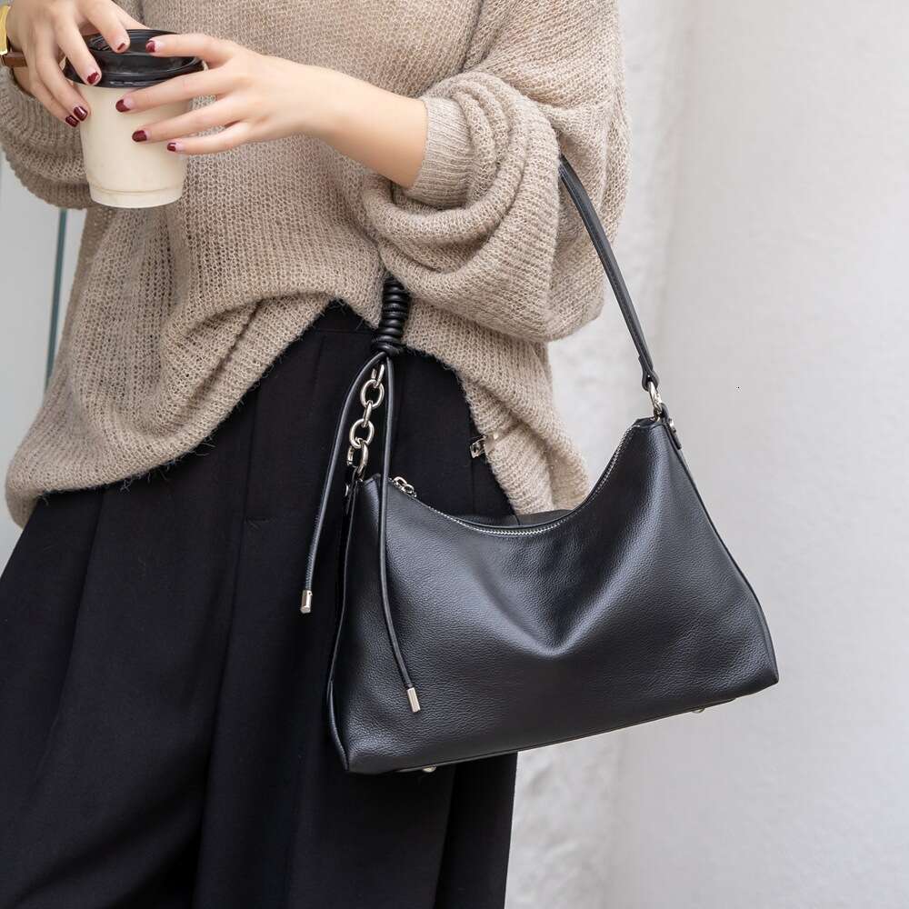 Luxury Bags Designer Top Cowhide Niche Totes New Cross-Body Simple Women's Commuter Versatile Top Handle Bags Underarm Shoulder Bags