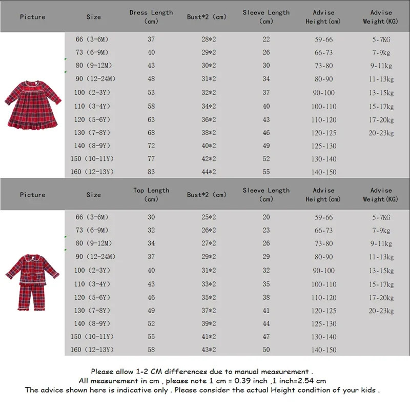2025 Spring Pyjamas Sets Kids Girls Boys Loungewear baby Pajamas Matching Family Pjs Winter Baby Soft Velvet Plaid Dress 250403