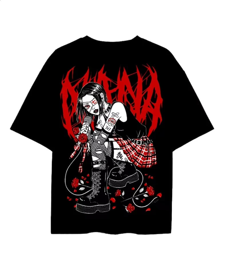 Nana Ai Yazawa Harajuku Girls Tshirt Japanese Manga Otaku Heishi Womens and Mens Universal 250407