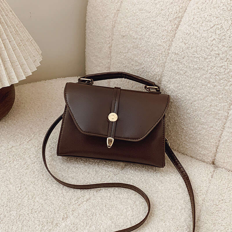 Temperament internet celebrity niche design small square handbag 2025 women's new single shoulder bag