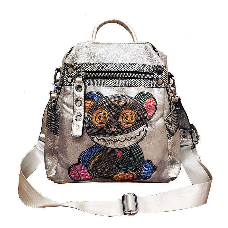 Backpack Shoulder for Women New Trendy Large Capacity Women's Backpack Versatile Leisure Hot Diamond Travel Bag