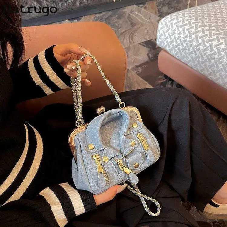 Small shoulder Bag For Women Cute Clothes Shape Crossbody Bag For Girls Fashion Rivet Girls Shoulder Chain Bag Womens BagW251112
