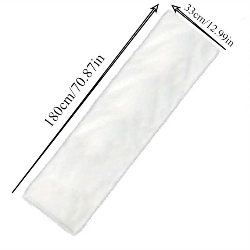 Christmas 33X180cm-13X71in Christmas Glitter Snowflake Plush Table Flag Restaurant Home Decor Artificial Fur White Table Flag Meal Y251113