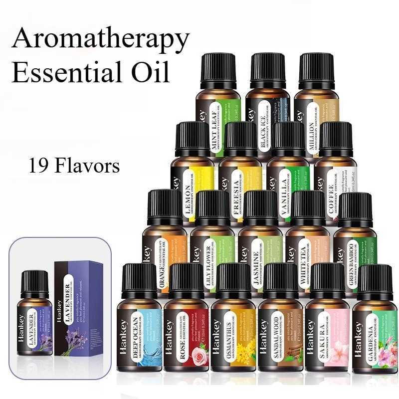 20 Flavors Essential Oils for Aroma Diffuser Air Humidifier 10ml Water-soluble Orange Lavender Air Freshener Scents FragranceT251113