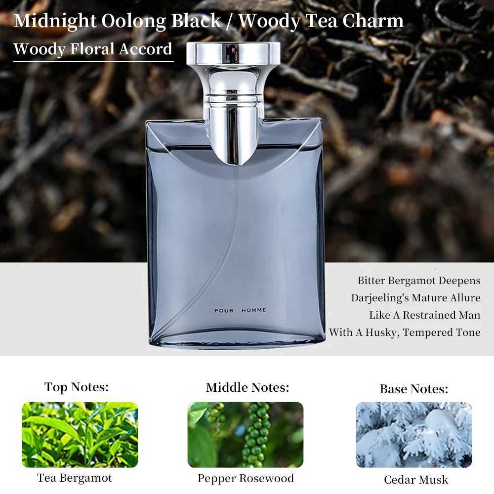 Tea Perfume Unisex Light Fragrance Woody Cologne Perfume Eau De Toilette Fresh White Tea Dating Luxury Fragrance Woman MenT251113