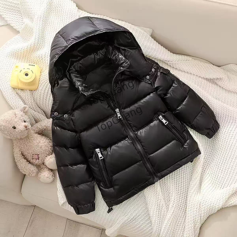 kids designer coat kids designer clothes baby jacket Down Coat goose down filling top brand comfortable warm white black girl boy coats keep warm jackets