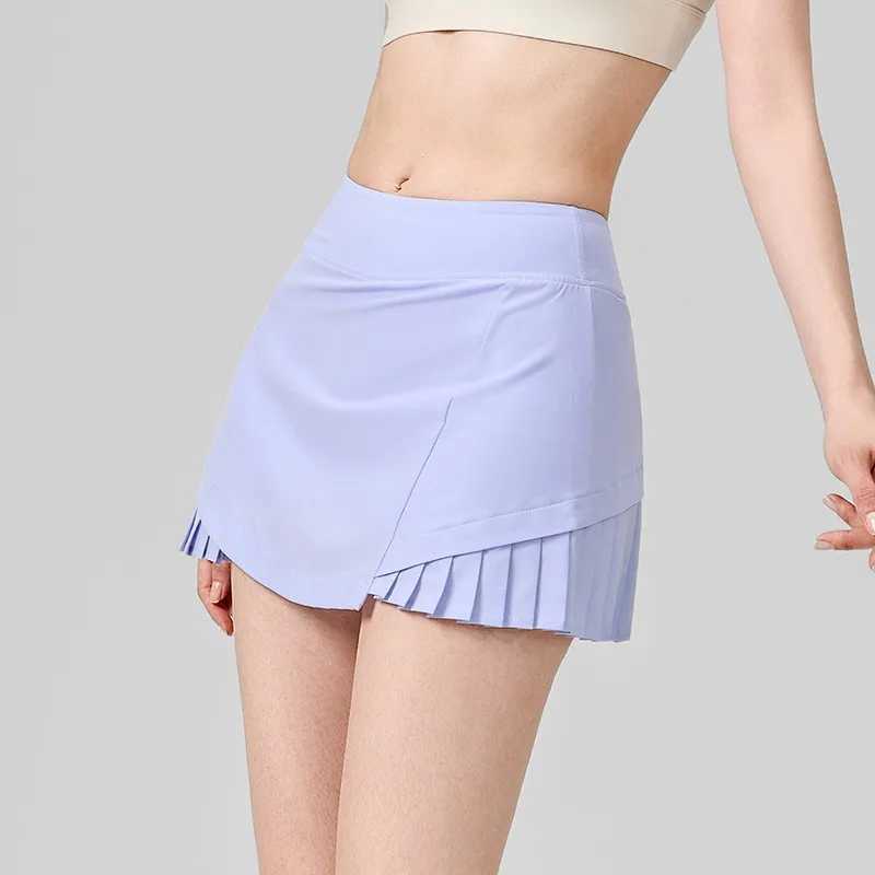 Womens 2-in-1 jogging sprint high waist fitness sports sprint yoga sprint tennis golf gym sprint sports tight sprint Y250412