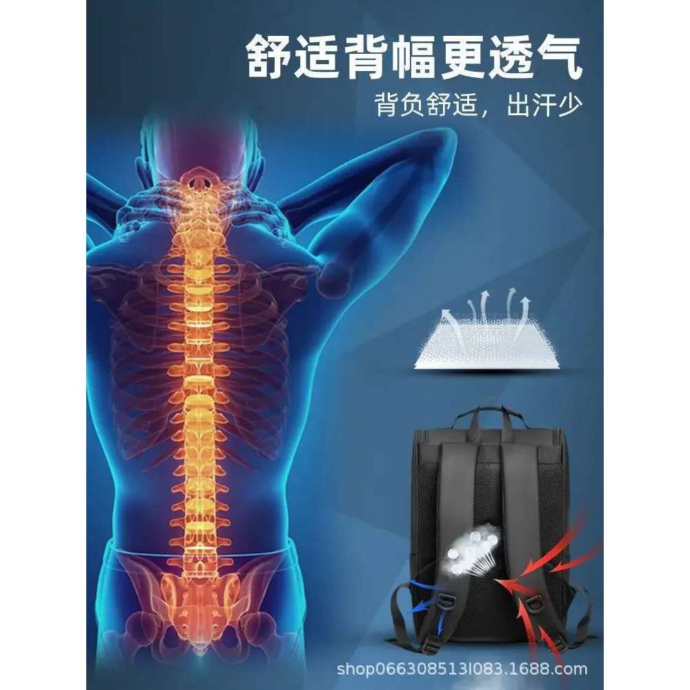 Men's Fashion Japanese And Korean Style Male School Fit 15.6 Inch Laptop Travel Backpack For Men