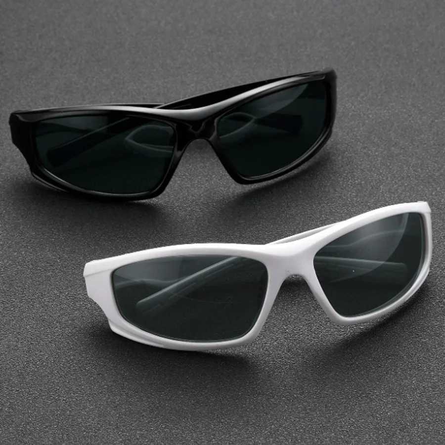 2PCS Square Frame Mens Sunglasses Combination Y2K Style Daily Street Summer Party Decoration Glasses WomenC250412