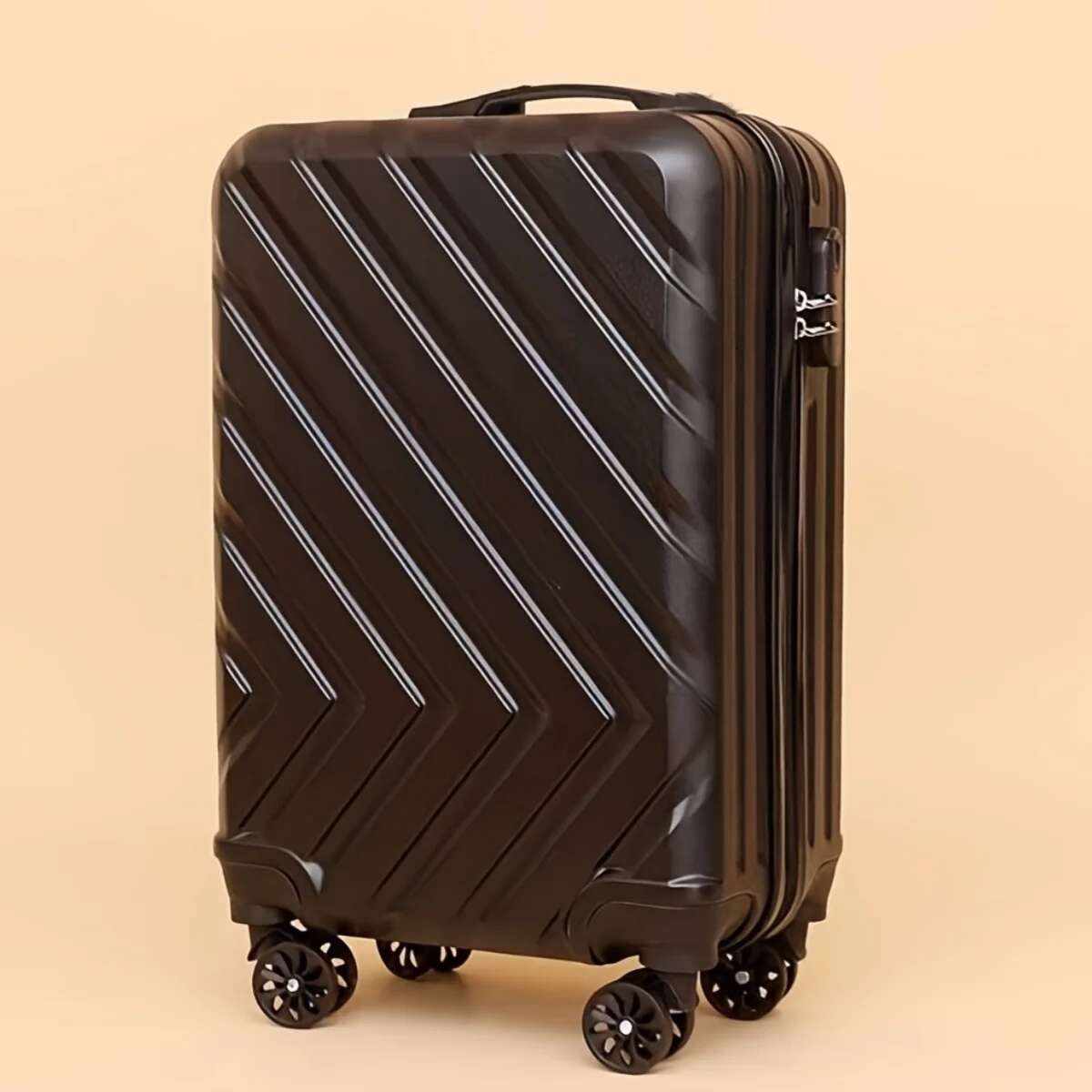 New Trolley Hard Shell Universal Wheel Telescc Handle Simple Suitcase Password Lock
