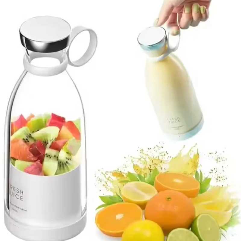Professonal USB Rechargeable Magic Mini Fruit Juicer Personal Portable Stainless Steel Smoothie Blender with Low Noise C251113