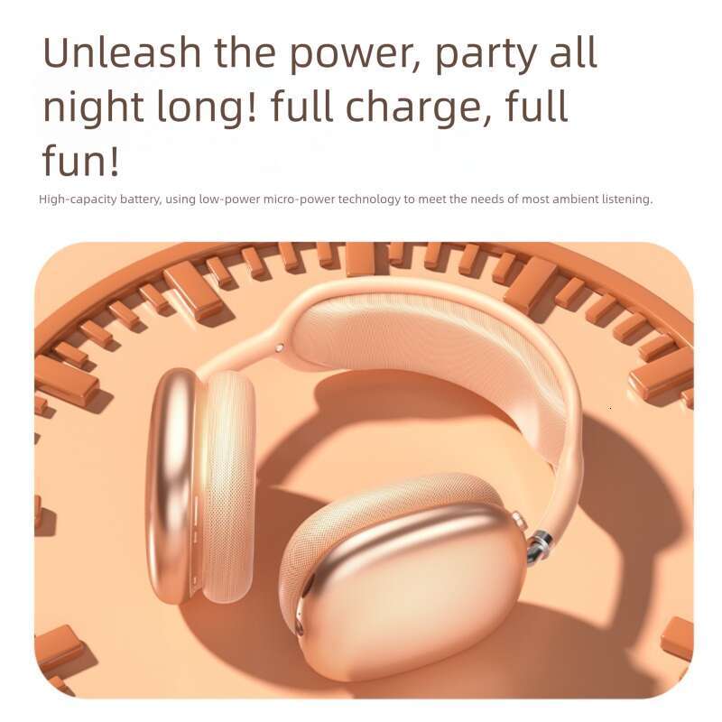 Famous Brand New Headset Ultra Long Battery Life HIFI Sound Quality Digital Knob Wireless Bluetooth Headphones