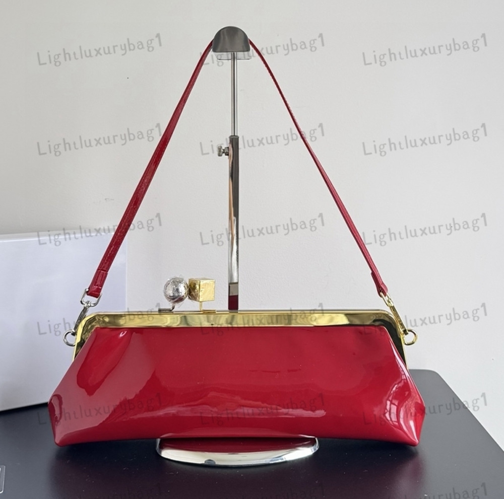 Designer The Salon Clutch Long Clasp Bag With Silver Gold Clasp Women Luxury Leopard Shoulder Bag Classic Le Bisou Ceinture Underarm Bag 250606