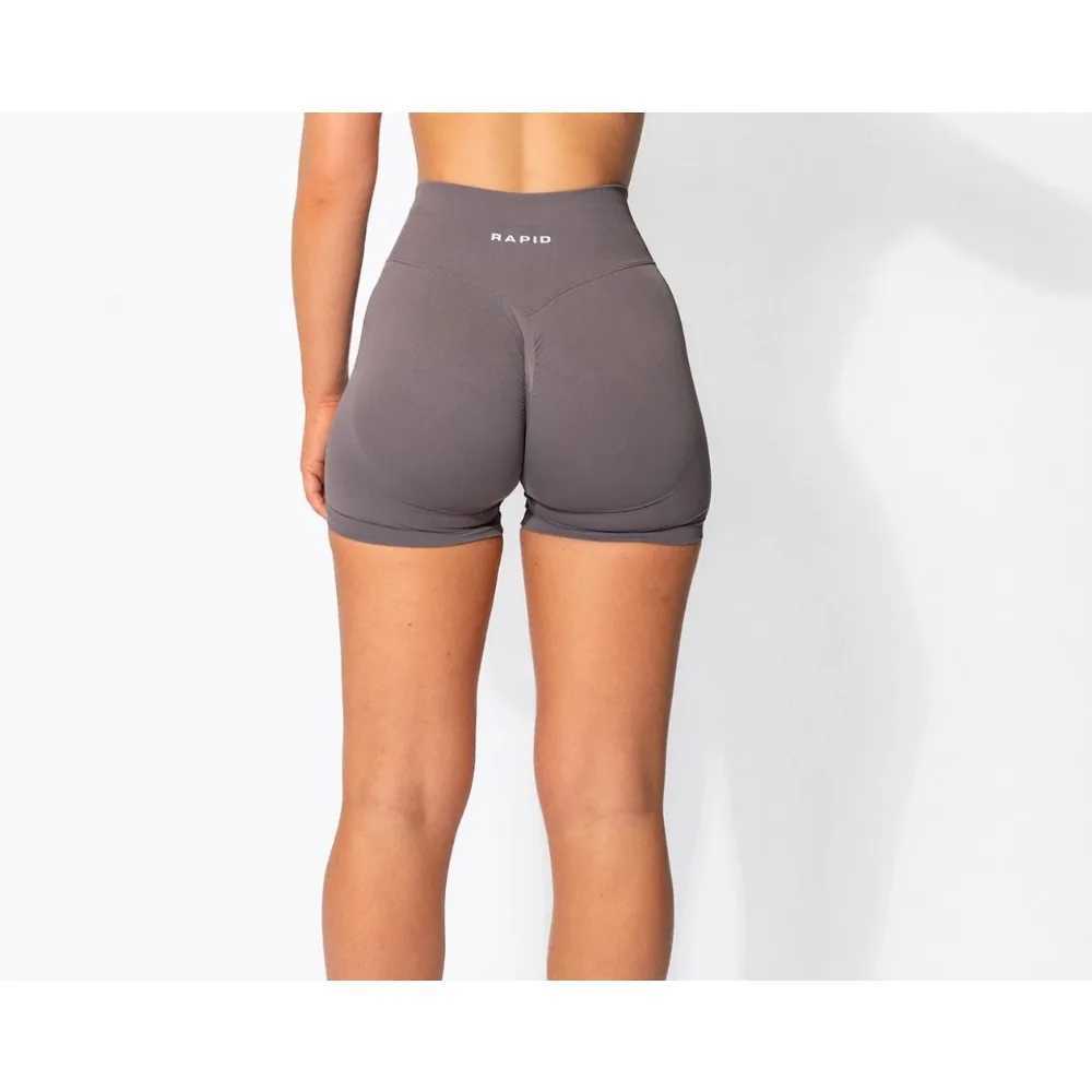 Womens low waisted seamless yoga shorts Scrunch Bum gym shorts exercise bike shorts stretch fitness clothes Y250412