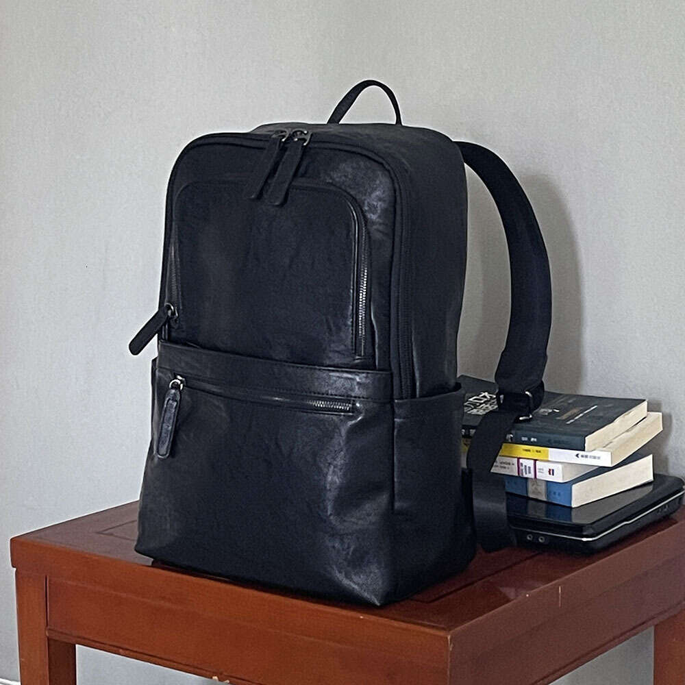 Backpack Men's Korean version Large capacity casual men's computer bag University Travel backpack