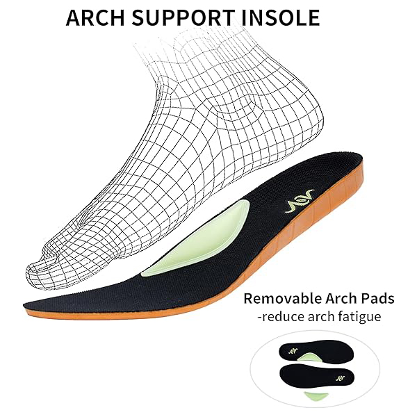 Designer Shoes High Quality Men's Walking Shoes Arch Support Plantar Fasciitis Sneakers Orthotic Fashion Tennis Sneakers for Gym Workout