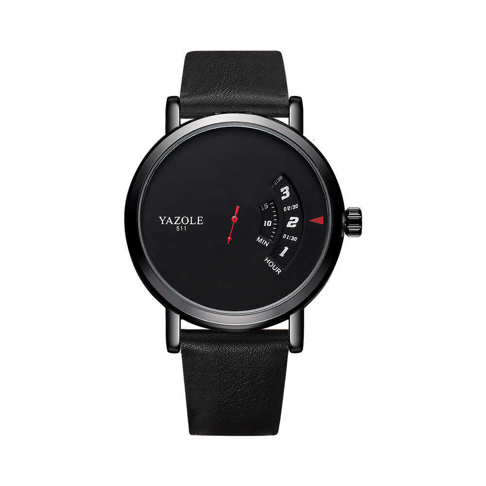Fashion Turntable Non-Mechanical Quartz Wristwatch Yazole Men's Watch