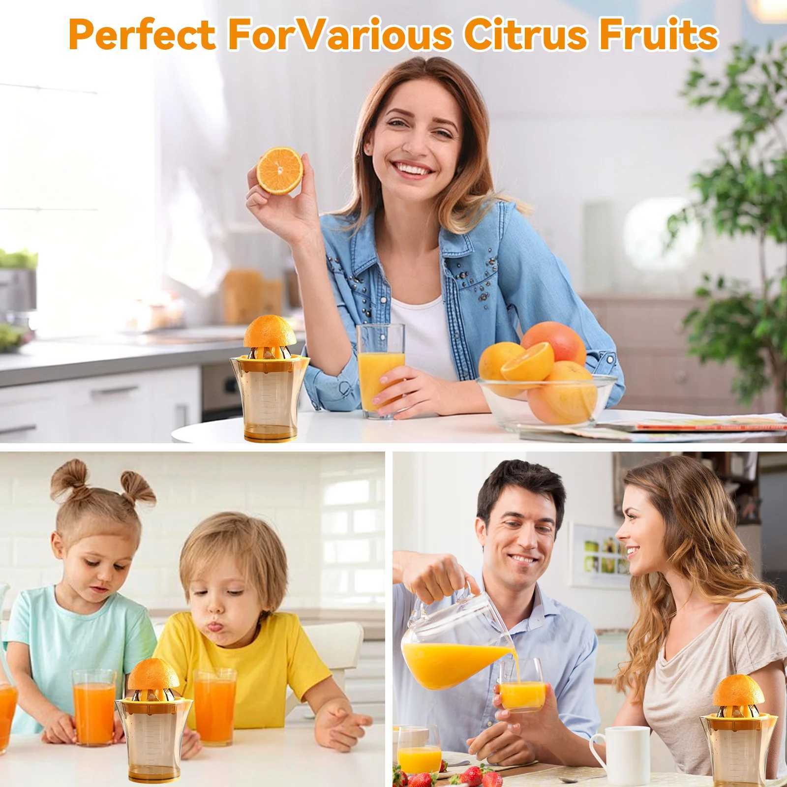 Fruit Lemon Orange Juicer Household Small Juicer Portable Manual Juicer Hand Squeezer with Built-in Measuring Cup C251113