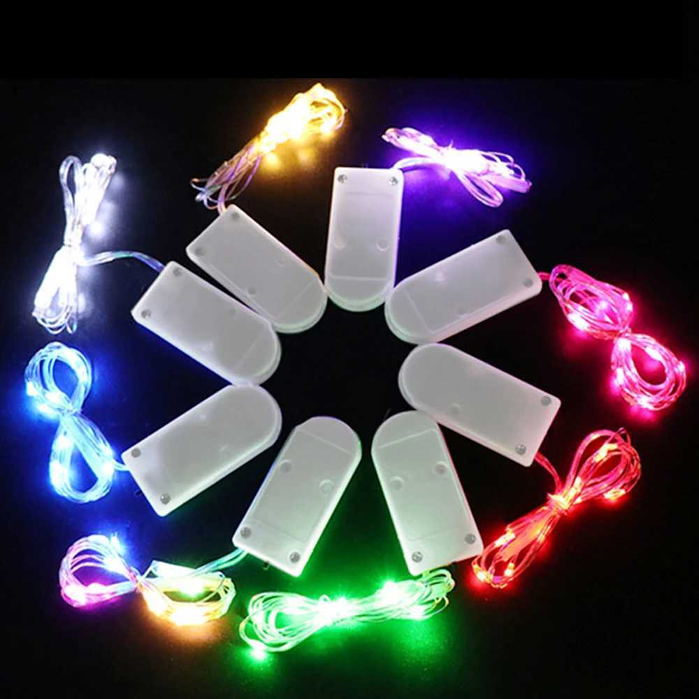 Fairy Lights Copper Wire LED String Lights Christmas Garland Indoor Bedroom Home Wedding New Year Decoration USB Battery Powered M251113