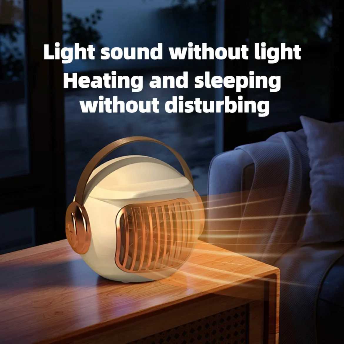 Portable Small Space 500W Heater Fast Heating Lightweight Desktop Warm Air Heater Indoor Office Household Warmer Fan Y251113