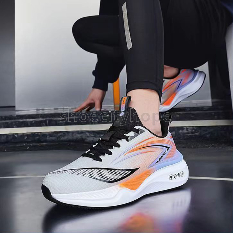 lightweight breathable running shoes mens trainers durable anti-slip sole sneakers for men sports enthusiasts runners shoes size 37-46