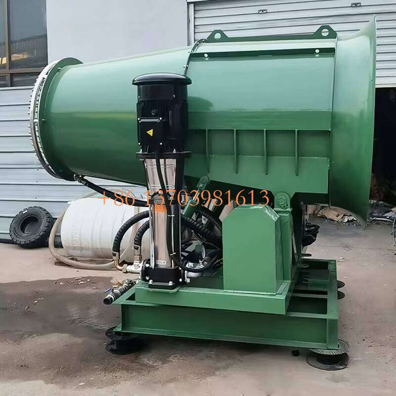 Compact 15m Water Mist Cannon for Small-Scale Dust Control