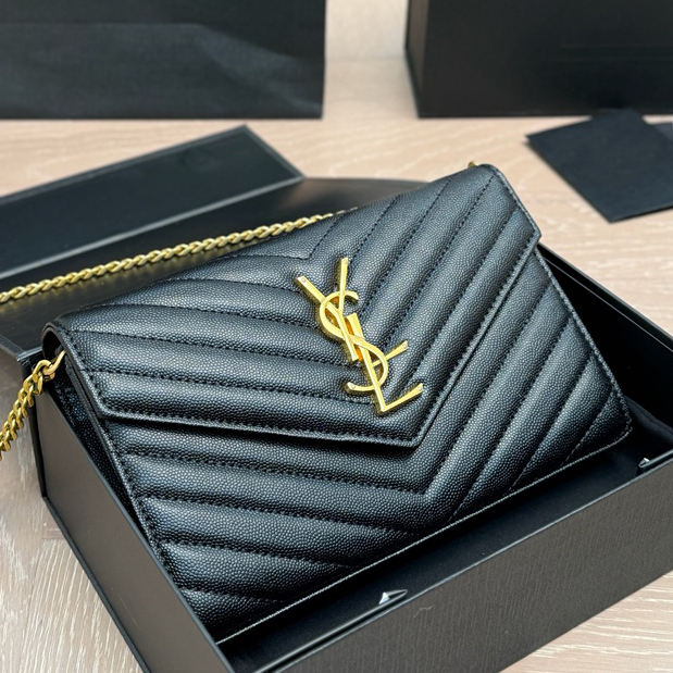 Luxury Designer Bag shoulder bag women's handbag high-quality crossbody bag classic leather flip wallet chain crossbody bag multi-color wallet fast shipping